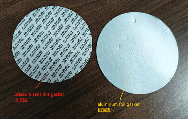 壓敏墊片和鋁箔墊片應(yīng)用在塑料瓶上的區(qū)別在哪里？